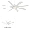 Picture of 45.6w SW 65In Slipstream Ceiling Fan - Brushed Nickel Wet Etched Opal