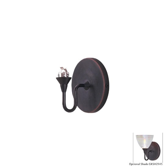 Foto para 100w SW 1 Lt Low Voltage Wall Mount Sable Bronze Patina