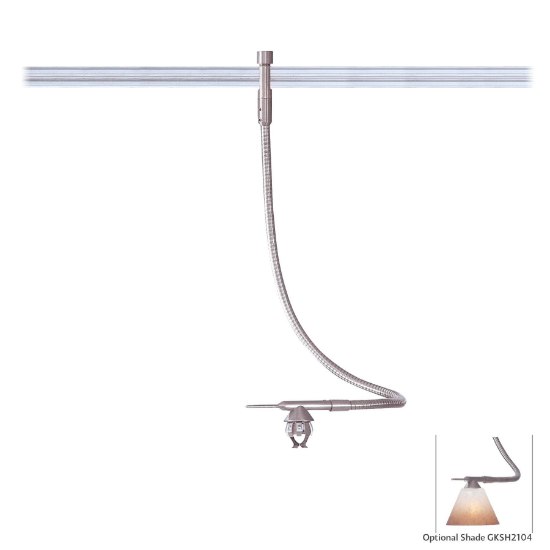 Picture of 50w SW Flexible Fixture-For Use With Low Voltage George Kovacs Lightrails Brushed Nickel