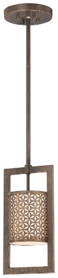 Picture of 60w SW 1 Light Mini Pendant French Bronze