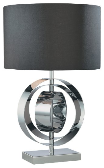 Foto para 151w SW 1 Light Table Lamp Chrome Black