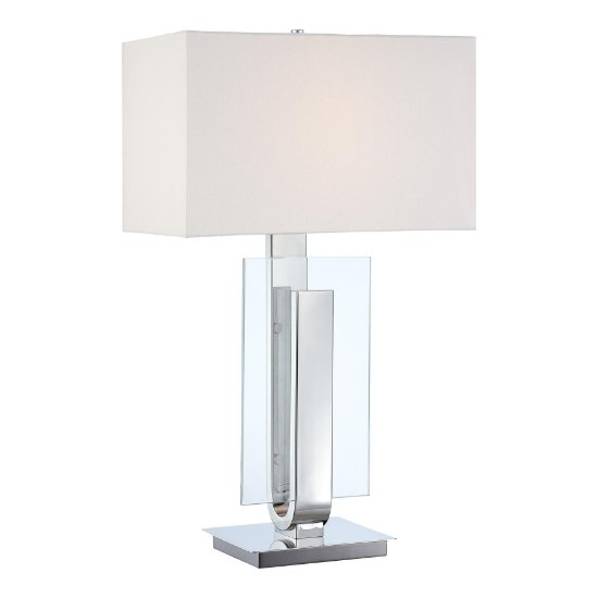 Foto para SW 1 Light Table Lamp Polished Nickel