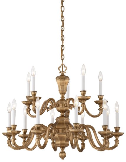 Foto para 120w SW 15 Light Chandelier Vintage English Patina