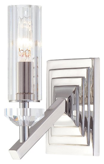 Picture of 60w SW 1 Light Wall Sconce Polished Nickel