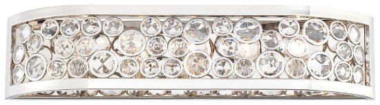 Picture of 60w SW Five Light Bath Polished Nickel