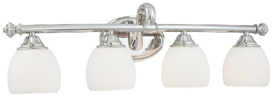 Foto para 100w SW Four Light Bath Polished Nickel