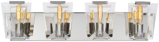 Foto para 60w SW 4 Light Bath Polished Nickel Clear