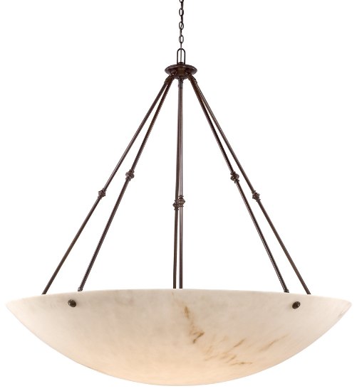 Picture of 100w SW 12 Light Pendant Bronze Patina