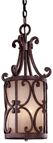 Picture of 60w SW Three Light Pendant Golden Bronze Salon Scavo