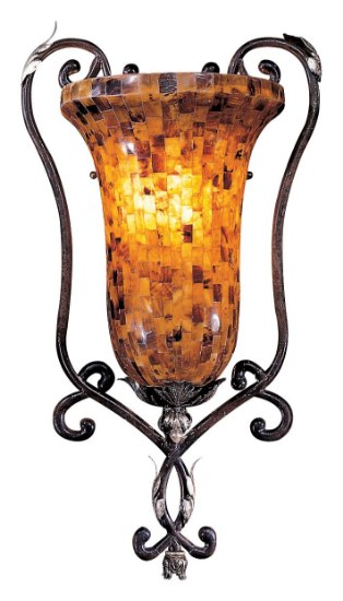 Picture of 60w SW 1 Light Wall Sconce Cattera Bronze