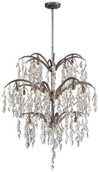 Picture of 40w SW 16 Light Chandelier Silver Mist