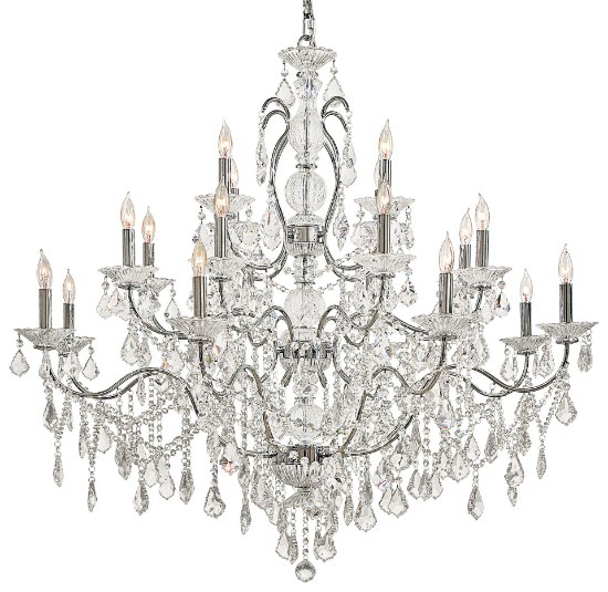 Foto para 80w SW Twenty Light Chandelier Chrome