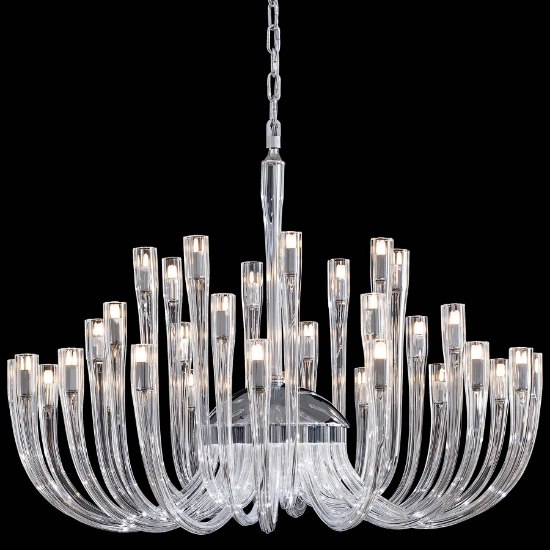 Foto para 25w SW Thirty-Two Light Chandelier Chrome Clear