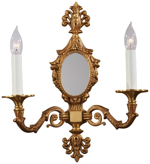 Picture of 60w SW 2 Light Wall Sconce French Gold