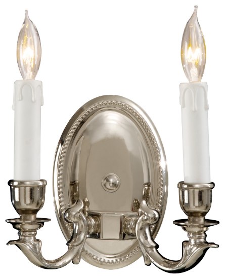 Foto para 60w SW Two Light Wall Sconce Polished Chrome