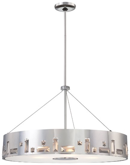 Picture of 100w SW 6 Light Pendant Chrome