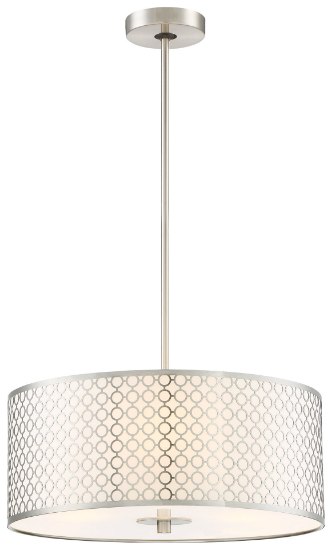 Foto para 75w SW 3 Light Pendant Brushed Nickel