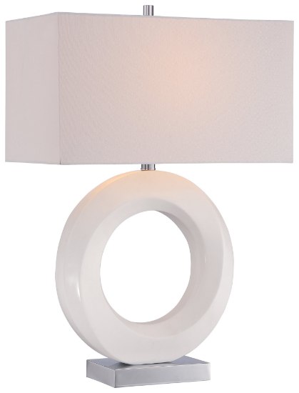 Foto para 113w SW 1 Light Table Lamp White