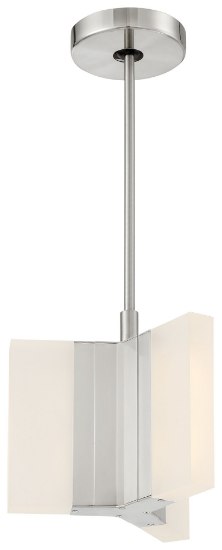 Picture of 11w WW Led Pendant Brushed Nickel Frosted Acrylic