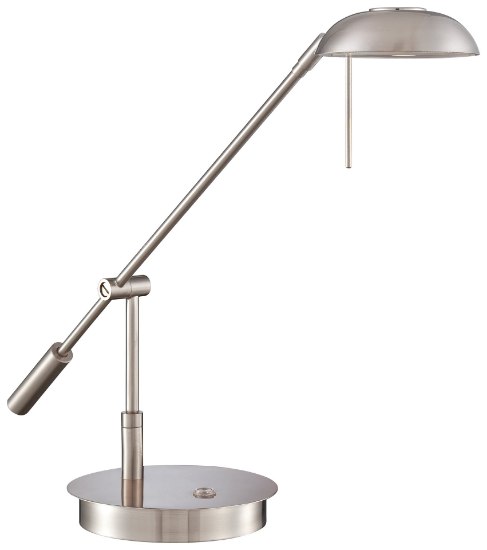 Foto para 8w WW Table Lamp Brushed Nickel