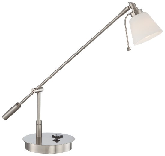 Picture of 35w SW 1 Light Table Lamp Brushed Nickel