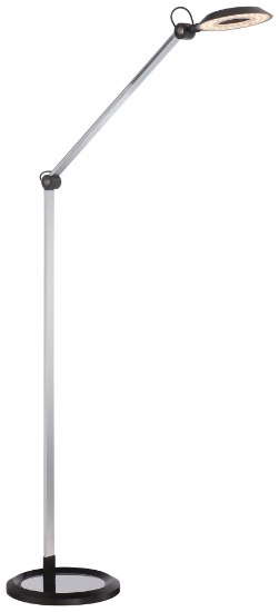 Picture of 10w WW Led Floor Lamp Chrome Black