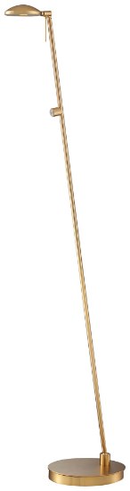 Picture of 8w WW Floor Lamp Honey Gold