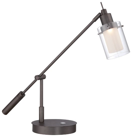 Foto para 8w WW George'S Reading Room™ - Led Task Lamp Copper Bronze Patina Clear