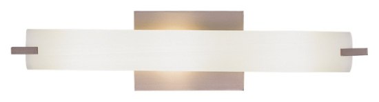 Foto para 60w SW 3 Light Bath Brushed Nickel Etched Opal