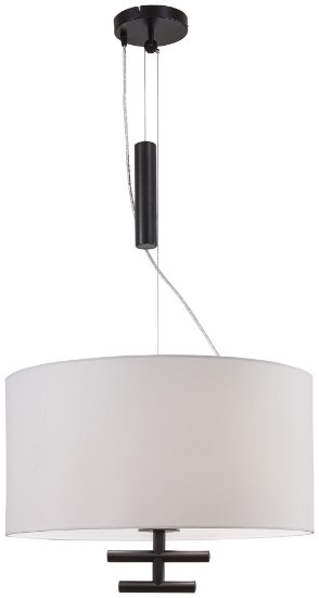 Foto para 100w SW 3 Light Pendant Bronze