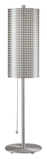 Picture of 60w SW 1 Light Table Lamp Brushed Nickel