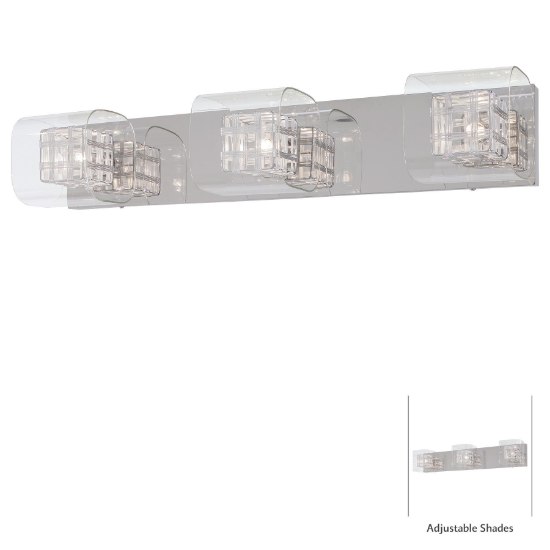 Foto para 40w SW 3 Light Bath Chrome