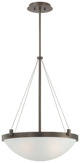 Picture of 100w SW 4 Light Pendant Copper Bronze Patina