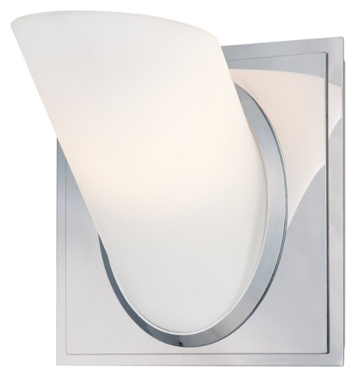 Picture of 60w SW 1 Light Wall Mount Chrome Etched Opal