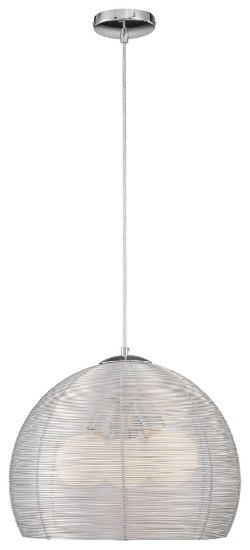 Picture of 60w SW 3 Light Pendant Chrome Anodized Aluminum