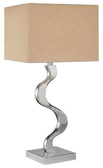 Picture of 150w SW 1 Light Table Lamp Chrome Grey Cross