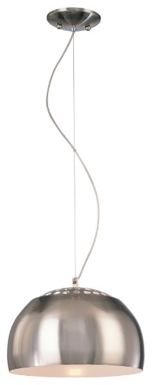 Foto para 150w SW 1 Light Pendant Brushed Nickel