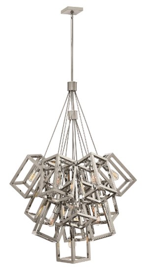 Foto para 975w (13 x 75w) Foyer Ensemble MED Large Pendant