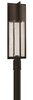 Picture of 100w Outdoor Shelter MED Clear Seedy Buckeye Bronze Post Top/ Pier Mount