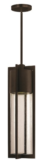 Foto para 15w Outdoor Shelter LED Clear Seedy Buckeye Bronze Hanging