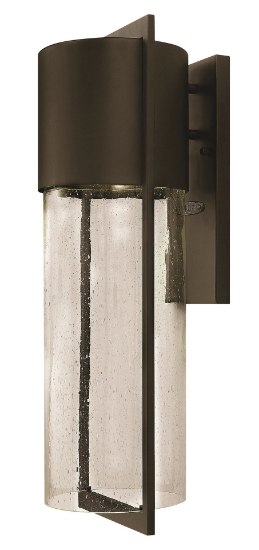 Picture of 100w Outdoor Shelter MED Clear Seedy Buckeye Bronze Large Wall Mount