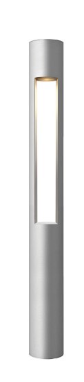 Picture of 50w Landscape Atlantis MR-16 Etched Glass Lens Titanium Landscape Bollard