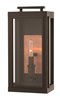 Foto para 60w Outdoor Sutcliffe CAND Clear Oil Rubbed Bronze Small Wall Mount