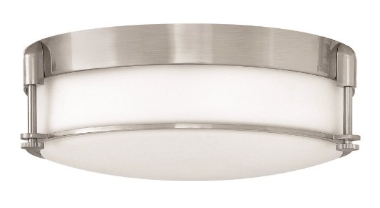 Foto para 60w Foyer Colbin MED Brushed Nickel Flush Mount