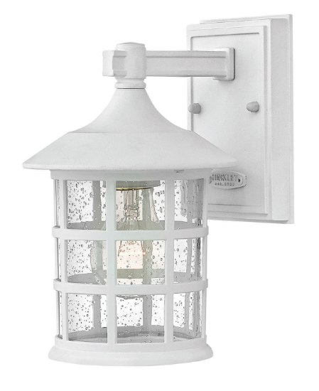 Foto para 10w Outdoor Freeport LED Clear Seedy Classic White Small Wall Mount