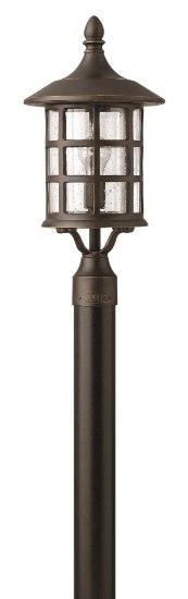 Picture of 100w Outdoor Freeport MED Clear Seedy Oil Rubbed Bronze Post Top/ Pier Mount