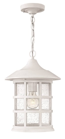 Foto para 100w Outdoor Freeport MED Clear Seedy Classic White Hanging