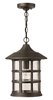 Picture of 15w Outdoor Freeport LED Clear Seedy Oil Rubbed Bronze Hanging