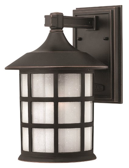 Foto para 15w Outdoor Freeport LED Etched Seedy Olde Penny Medium Wall Mount