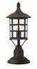 Picture of 100w Outdoor Freeport MED Clear Seedy Oil Rubbed Bronze Post Top/ Pier Mount